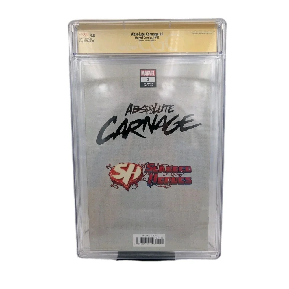 Absolute Carnage #1 CGC 9.8 SS Mico Suayan Slabbed‎ Heroes Variant Signed 2019